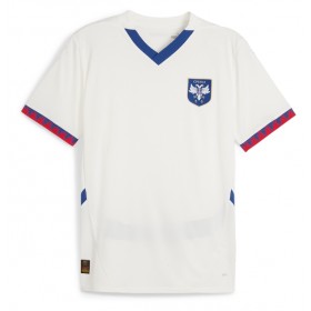 Pánské fotbalový oblečení Srbsko Venkovní košile ME 2024 Krátkým Rukávem